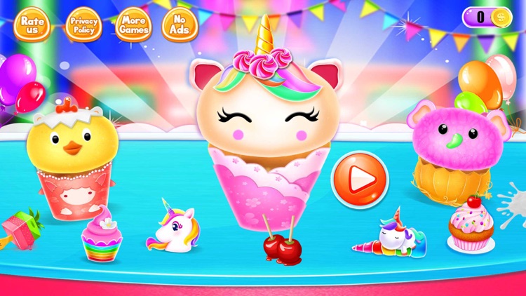 Unicorn Cupcake Baking Kitchen screenshot-4