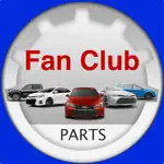 Fan club car T0Y0TA Parts Chat App Cancel
