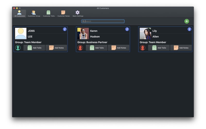 Screenshot #1 pour Cahier client - Todo et notes
