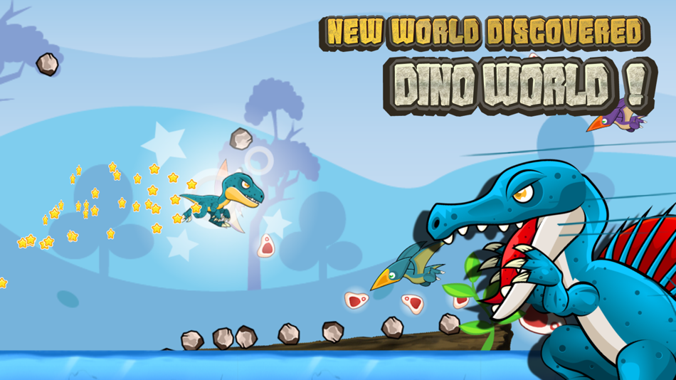#2. Dino Run Fun (iOS) Podle: Wipoo Chatwaranon