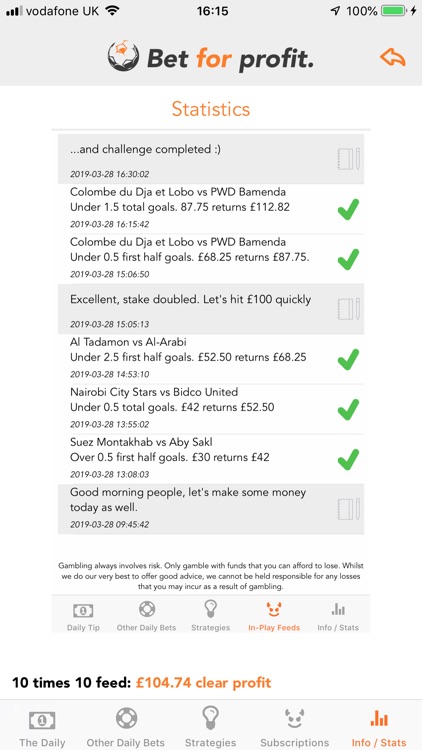 Bet for Profit - Betting Tips screenshot-3