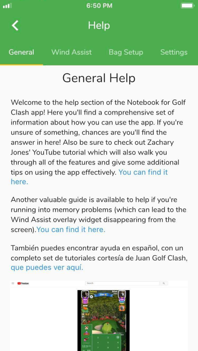 Notebook for Golf Clash Screenshot