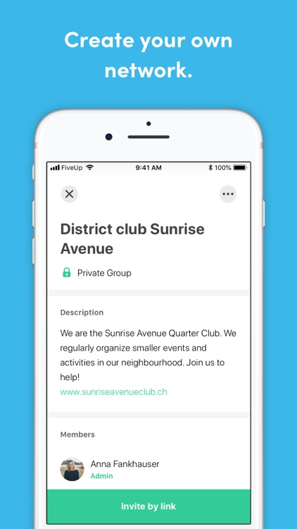 Five up – Connect your help screenshot-5