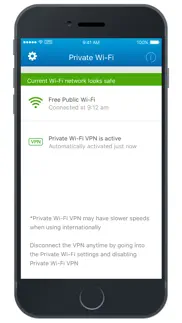 How to cancel & delete private wi-fi 1