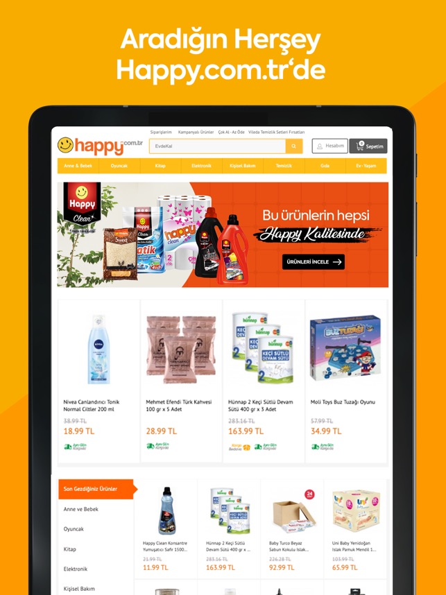 Happy.com.tr App Store'da