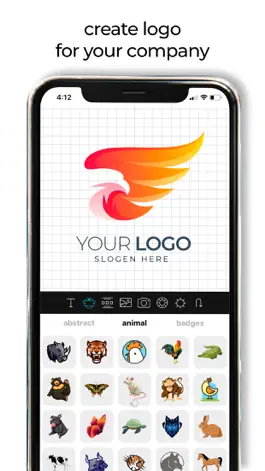 Game screenshot Logo Maker Design Editor apk