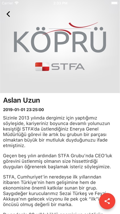 STFA KOPRU MAGAZINE