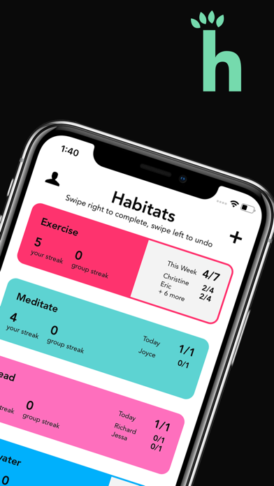 Habitat - Group Accountability screenshot 2