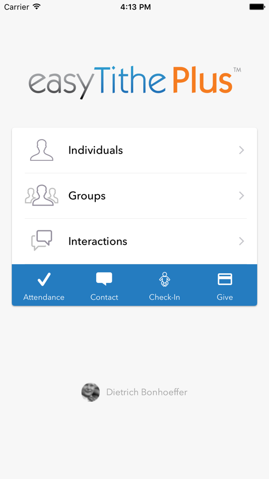 #1. easyTithe Plus (iOS) Podle: Matt Murph