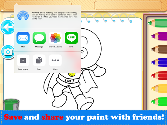 Screenshot #5 pour Printable Anpanman Coloring