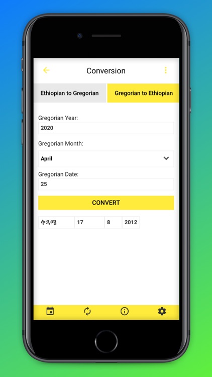 Ethiopian Calendar Amharic screenshot-4