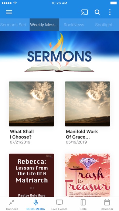 RCCG, HOTR iPhone screenshot 2 - Education app
