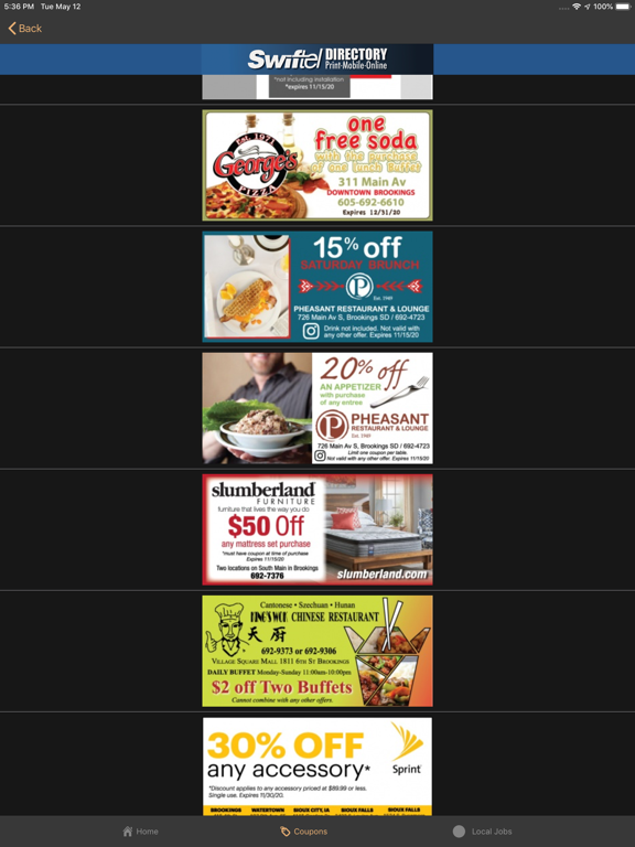 Screenshot #6 pour Swiftel Directory