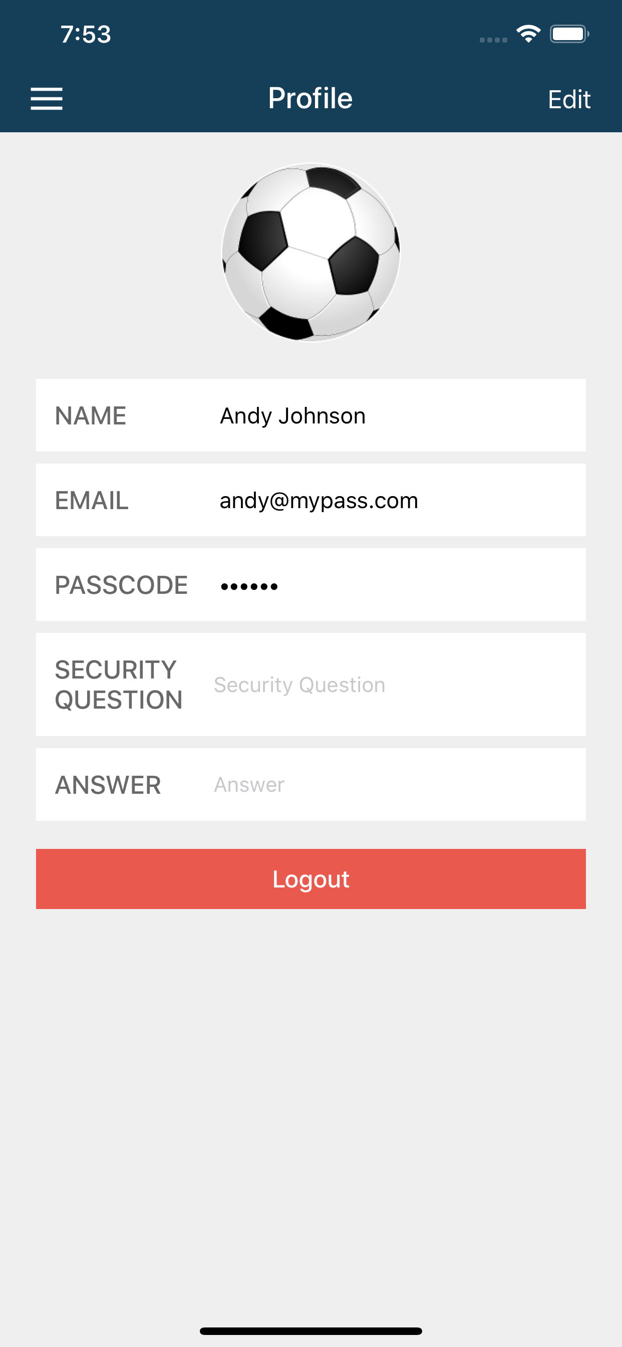 myPass - password manager screenshot 6
