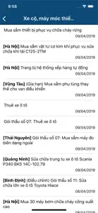 Bid Newsletters - Tra cứu thầu screenshot #2 for iPhone