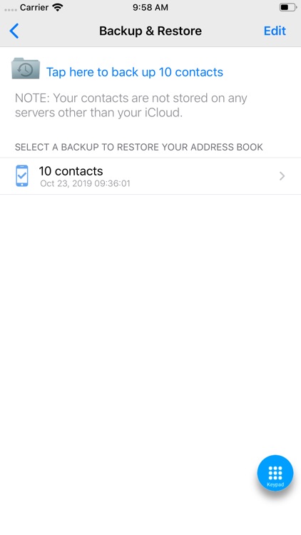 Contact Pro - Full screenshot-3