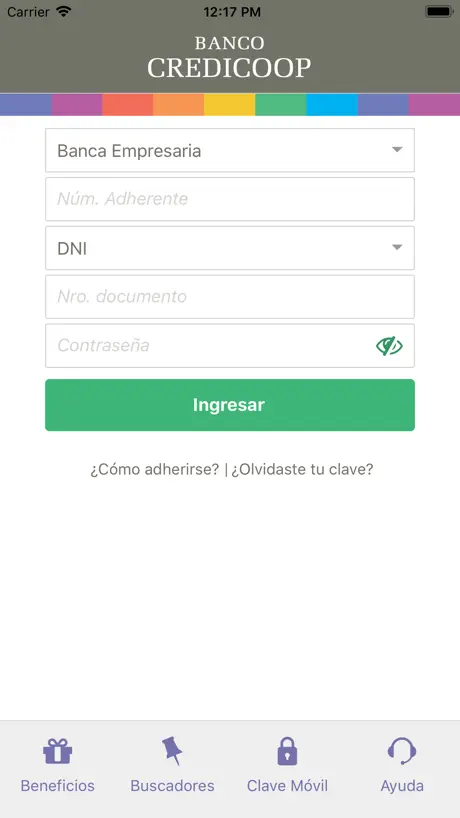 Credicoop Móvil Empresas
