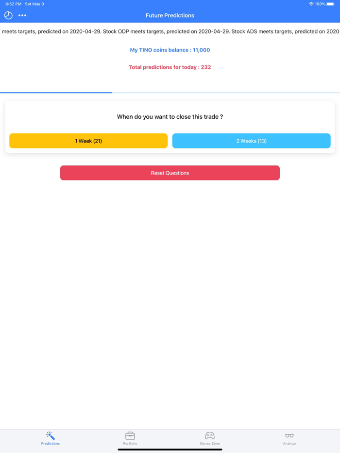 TINOIQ Stock Trading Ideas