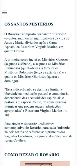Game screenshot Santo Rosário ASJ hack