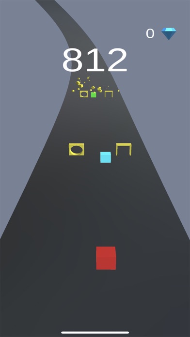 Screenshot #3 pour Shape Race Escape