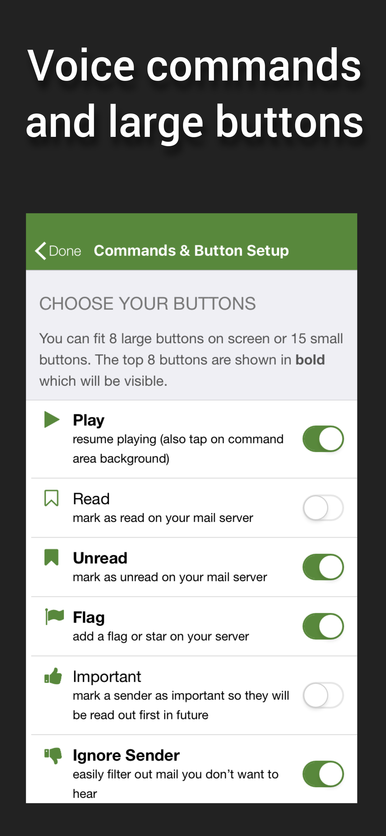Speaking Email - voice reader