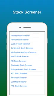 stock screener pro - technical iphone screenshot 1