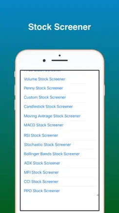 Stock Screener Pro - Technical iPhone image 1
