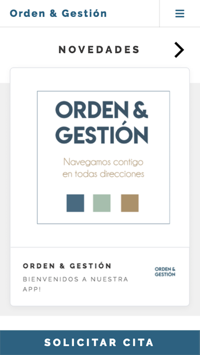 Screenshot #1 pour Orden y Gestión