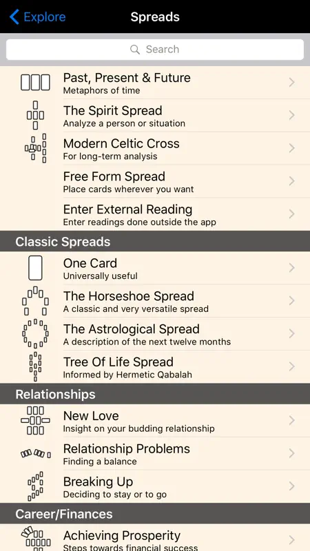 Universal Tarot screenshot 3 of 5