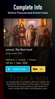 MovieHub, Search with Popcorn iphone bilder 1