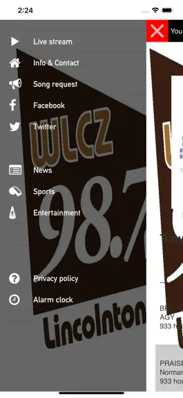 Game screenshot WLCZ 98.7fm apk