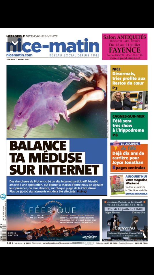 #3. Nice-Matin Numérique (iOS) 由: nice-matin
