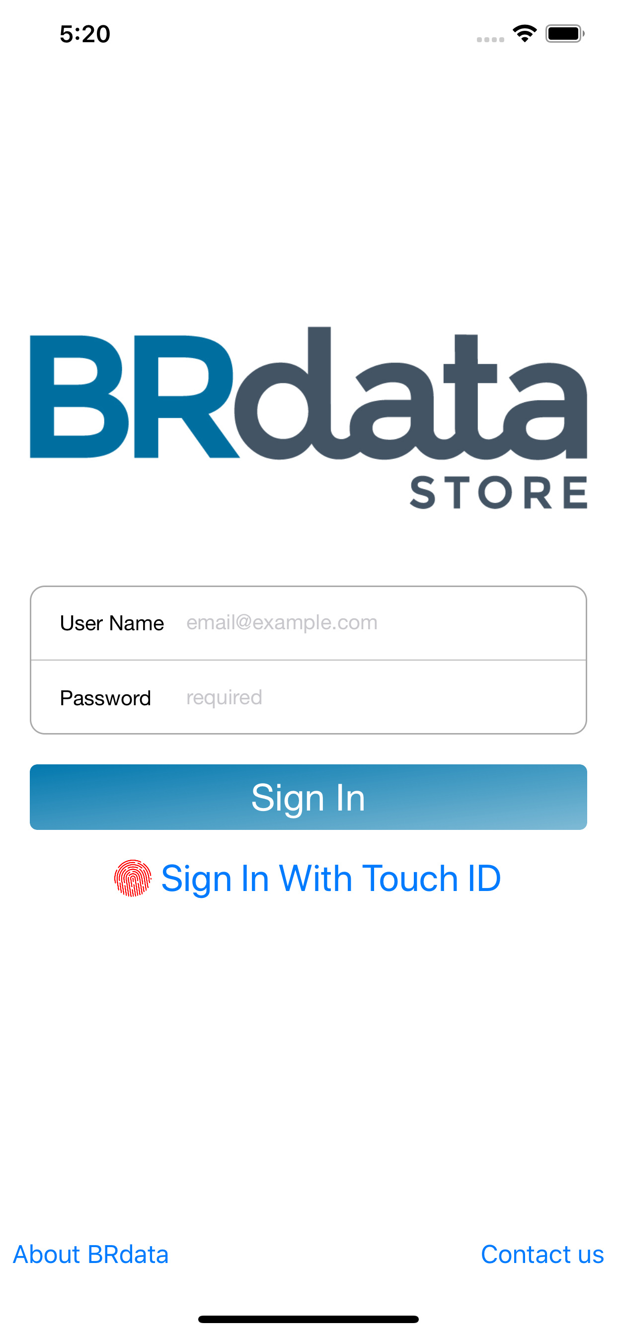 BRdata Store