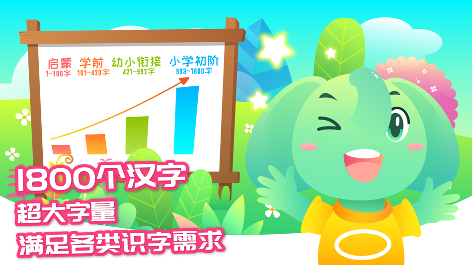 #1. 智象识字-儿童早教识字阅读游戏 (iOS) 由: Jiangxi Miisi Technology Co., Ltd.