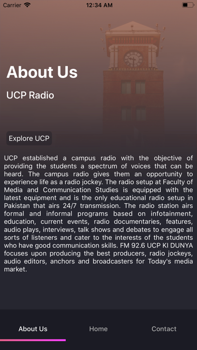 UCP FM 92.6 screenshot 3