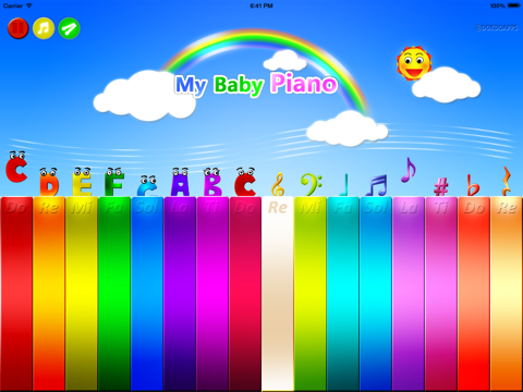 Screenshot #4 pour Mon bébé piano lite