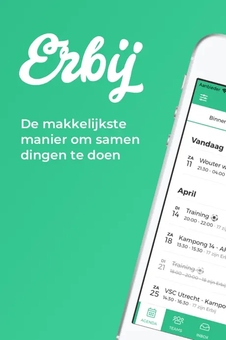 Erbij - wie komen er?