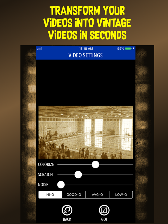 Vintage Video iPad screenshot