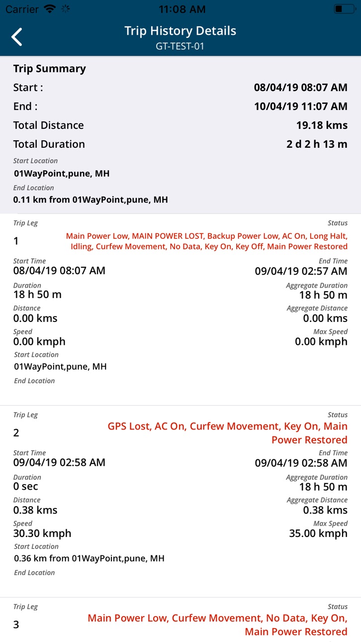 iPhone screenshot