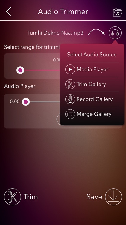 Audio Editor - Music Cutter