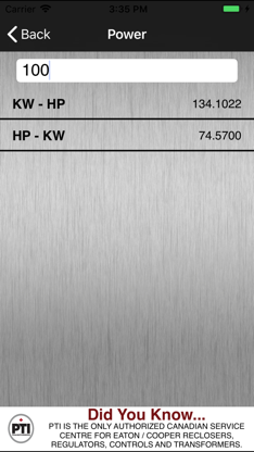 PTI Transformer screenshot 5
