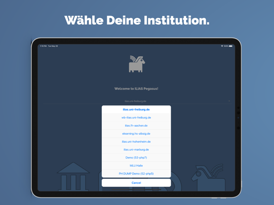 Screenshot #4 pour ILIAS Pegasus mobile learning