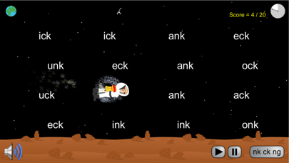 ng nk ck - Phonics Sounds Screenshot