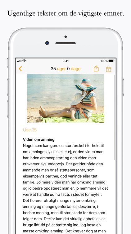 Amning - Dag for Dag