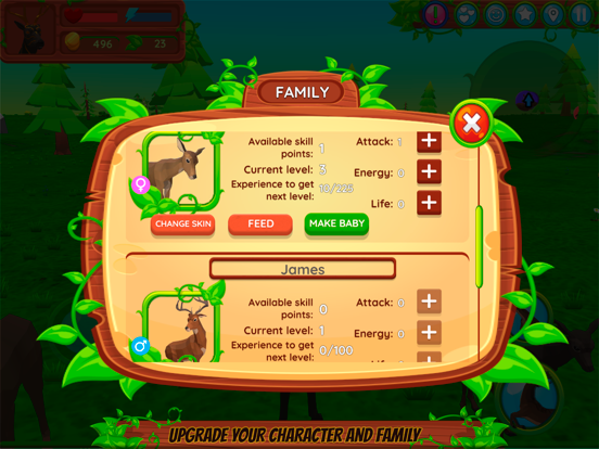 Deer Simulator - Animal Family iPad screenshot 7 - Games app