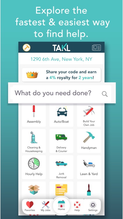 Takl - Home Services On Demand screenshot-0