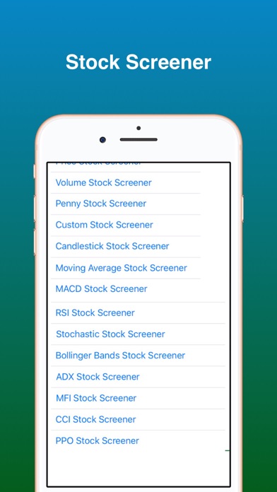 Stock Screener - Stock Scanner Screenshot