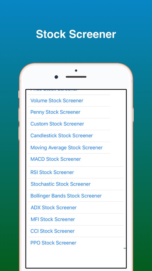 #2. Stock Screener - Stock Scanner (iOS) 由: Qiting Huang