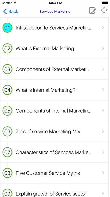 MBA Service Marketing screenshot-3