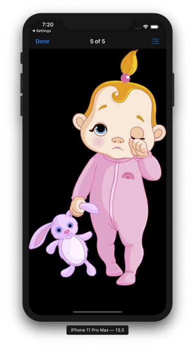 Screenshot #3 pour Baby Stickers & Emojis